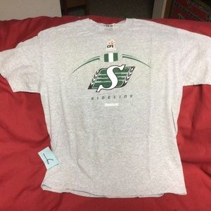 SASKATCHEWAN ROUGHRIDERS tshirt.